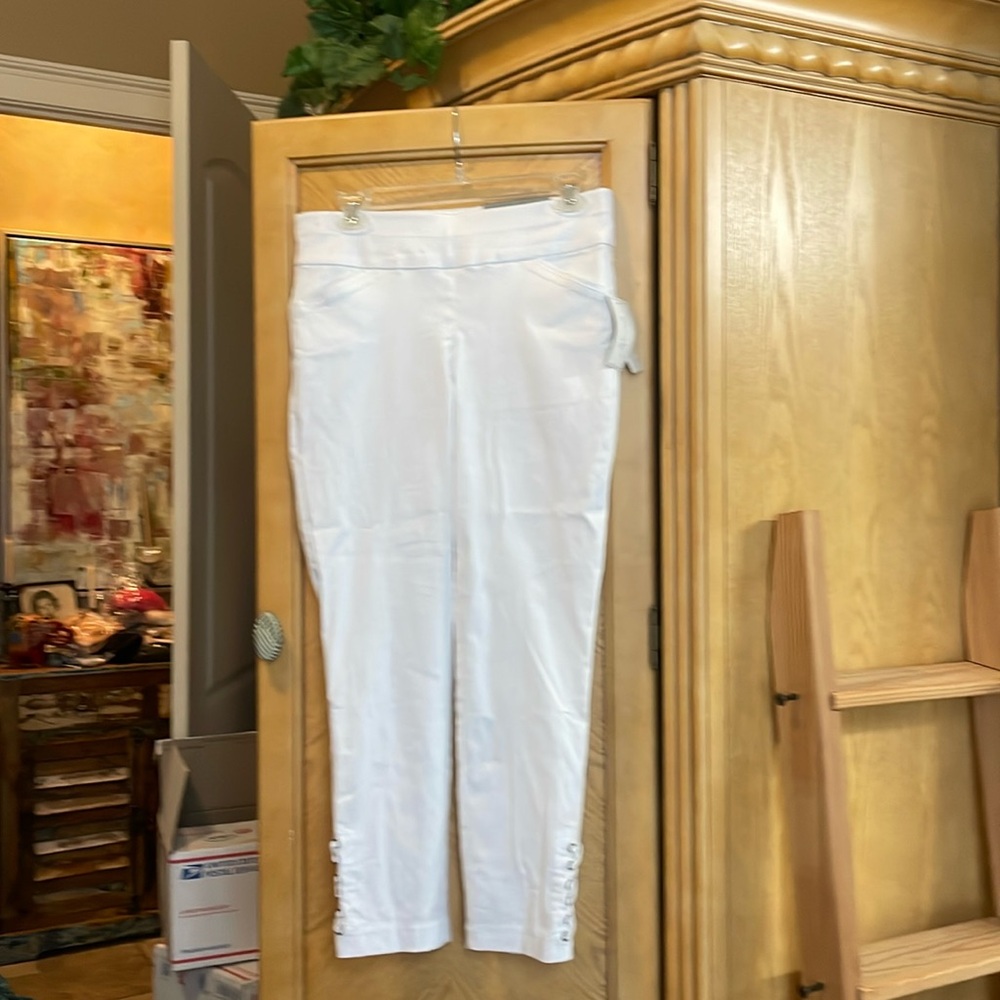 Christopher banks signature slimming white pants size 6P